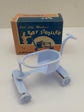 Carrinho de Bebê Vintage Jeryco Just Like Mothers Azul Plástico com Caixa Original comprar usado  Enviando para Brazil