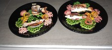 Paire assiettes trompe d'occasion  Éclaron-Braucourt-Sainte-Livière