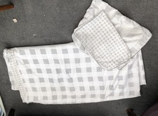 Double grey check for sale  SIDCUP