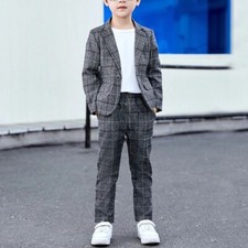 Conjunto de roupas clássicas para piano infantil ternos de casamento formal menino vestidos fantasia festiva comprar usado  Enviando para Brazil