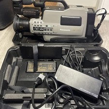 Paquete de videocámara profesional Panasonic S-VHS Reporter AG-456UP probado y funcionando segunda mano  Embacar hacia Mexico