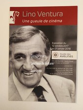 EXPOSITION LINO VENTURA UNE GUEULE DE CINEMA MUSEE DES AVELINES 2018   flyer  comprar usado  Enviando para Brazil