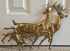 Vtg brass deer for sale  Irrigon