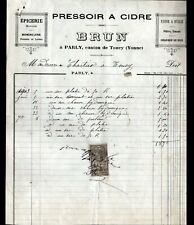 Parcy toucy pressoir d'occasion  Baugy
