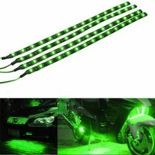 Iluminação de neon para motocicleta personalizada à prova d'água 12v bicicleta verde 1' pés 4 peças comprar usado  Enviando para Brazil