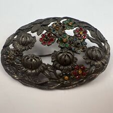 Vintage floral brooch for sale  New Carlisle