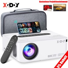 Inteligentny projektor 4K 65000 lumenów projektor LED WiFi Bluetooth HDMI Android kino domowe, używany na sprzedaż  Wysyłka do Poland
