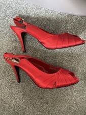 Ladies red slingback for sale  STOCKTON-ON-TEES