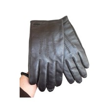 Boss herren lederhandschuhe gebraucht kaufen  Korntal-Münchingen