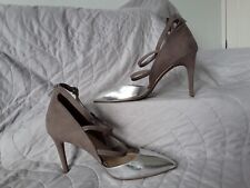 Taupe suede gold for sale  LEEDS