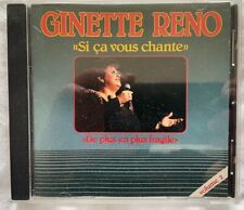 Ginette reno cd d'occasion  Poitiers