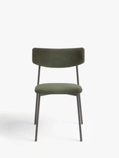 Cadeiras de jantar estofadas de veludo John Lewis ANYDAY Motion, conjunto de 2, verde comprar usado  Enviando para Brazil