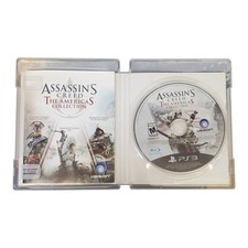 ASSASSINS CREED THE AMERICAS COLLECTION PS3 PLAYSTATION 3 TRILOGY COMPLETO CIB comprar usado  Enviando para Brazil