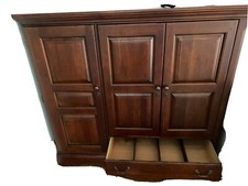 Wood media cabinet for sale  Vienna