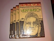 The Magic World: American Indian Songs & Poems (4 Books) by W. Brandon 1971 USED, usado comprar usado  Enviando para Brazil