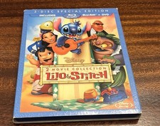 Lilo & Stitch 2 Movie Collection Blu-ray + DVD w Slipcover 3 Disc Special Ed comprar usado  Enviando para Brazil