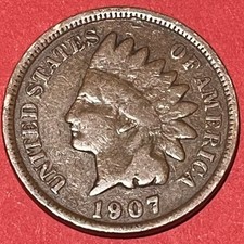 1907 penny american for sale  HELSTON
