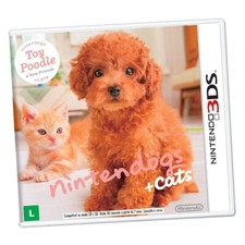 Poodle de brinquedo Nintendogs + gatos 3ds COMPLETO COM LIVRETO comprar usado  Enviando para Brazil