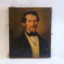 Dipinto antico ritratto usato  Solignano