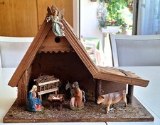 Weihnachtskrippe engel vielen gebraucht kaufen  München
