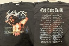 Camiseta unissex Slayer Darkness of Christ Metal Band concerto 2 lados P-5XL WA0197 comprar usado  Enviando para Brazil