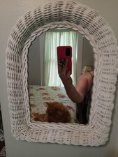 White wicker framed for sale  Canton