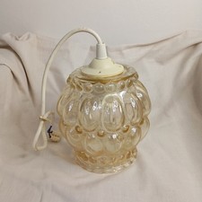 Vintage amber glass d'occasion  Expédié en Belgium