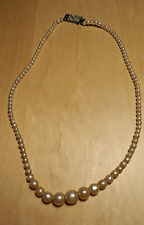 Pearl necklace simulated for sale  BATH