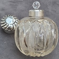 Antique silver topped for sale  SHEFFIELD