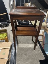 mahogany bedside table for sale  CARMARTHEN