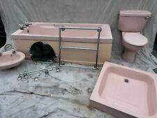 Pink 1960s bathroom for sale  BATHGATE