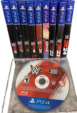 Lote PS4 WWE 2K15, 2K16, 2K17, 2K18, 2K19, 2K20, Battle ground, 2K22, 2K23, 2K24 comprar usado  Enviando para Brazil