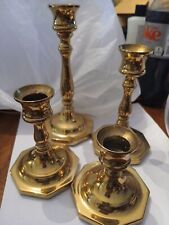 Candelabri ottone ottime usato  Spedire a Italy