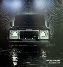 Usado, 289601) Land Rover Defender - tech. Daten & Ausstattungen - Prospekt 12/2003 comprar usado  Enviando para Brazil