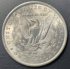 1884 silver morgan for sale  SALFORD