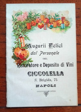 1902 auguri calendarietto usato  Roma