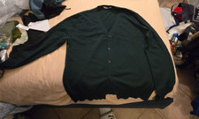 Cardigan cashmere verde usato  Fonte Nuova