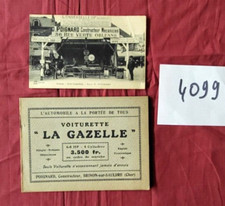 4099 voiturette gazelle d'occasion  Caderousse