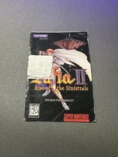 Lufia 2 II Rise of the Sinistrals Super Nintendo SNES autêntico manual somente leitura comprar usado  Enviando para Brazil