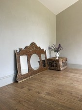 Edwardian overmantle mirror for sale  LEOMINSTER
