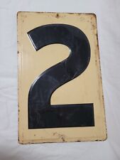 Antique enamel number for sale  Edwardsville