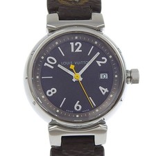 Relógios Louis Vuitton Tambour Q1211 mostrador marrom aço inoxidável/monograma lata... comprar usado Relógios Louis Vuitton Tambour Q1211 mostrador marrom aço inoxidável/monograma lata... comprar usado  Enviando para Brazil
