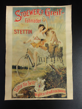 Altes tolles werbeplakat gebraucht kaufen  Leipzig