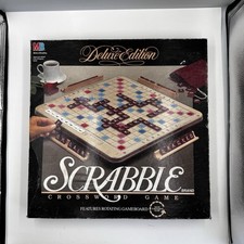 Scrabble deluxe edition for sale  Coeur D Alene