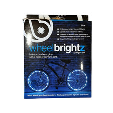 NOVO pacote aberto 2pk roda Brightz LED bicicleta luz de segurança acessório multi comprar usado  Enviando para Brazil