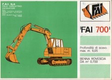 Fai 700 escavatore usato  Praia a Mare