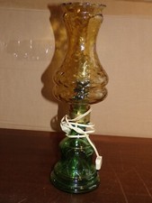 Lampe vintage verre d'occasion  Ciry-le-Noble