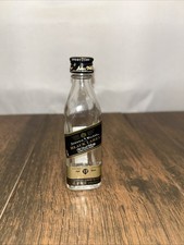 Mini garrafa vazia vintage Johnnie Walker etiqueta preta 12 anos, usado comprar usado  Enviando para Brazil
