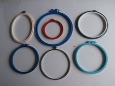 Round oval embroidery for sale  YORK