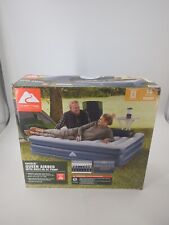 Cama de ar queen size com bomba CA embutida (Ozark Trail) 18 polegadas de altura comprar usado  Enviando para Brazil